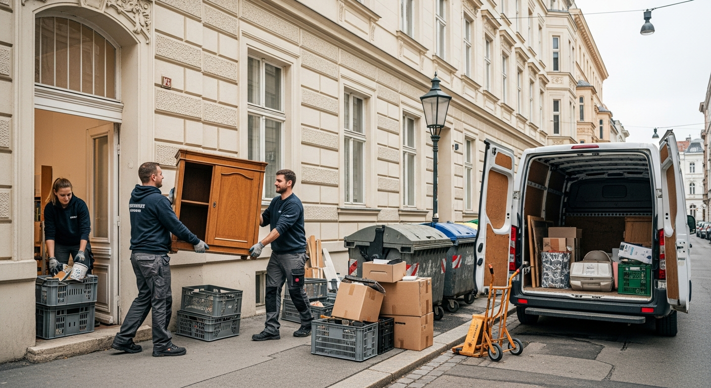 Entrümpelung Klagenfurt – Professionelle Entrümpler (Räumung durch Entfernung wertlosen Gutes) in Wien